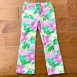 Lilly Pulitzer Girls corduroy pants. Size 6.